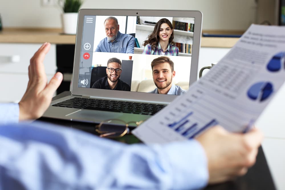 A Videokonferenz 1 (jpg) | Motiv ©ty - stock.adobe.com | © stock.adobe.com, Juni 2020