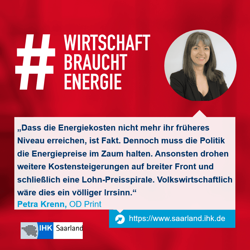 Petra Krenn Energie (png) | Motiv Statement | © IHK Saarland, März 2023