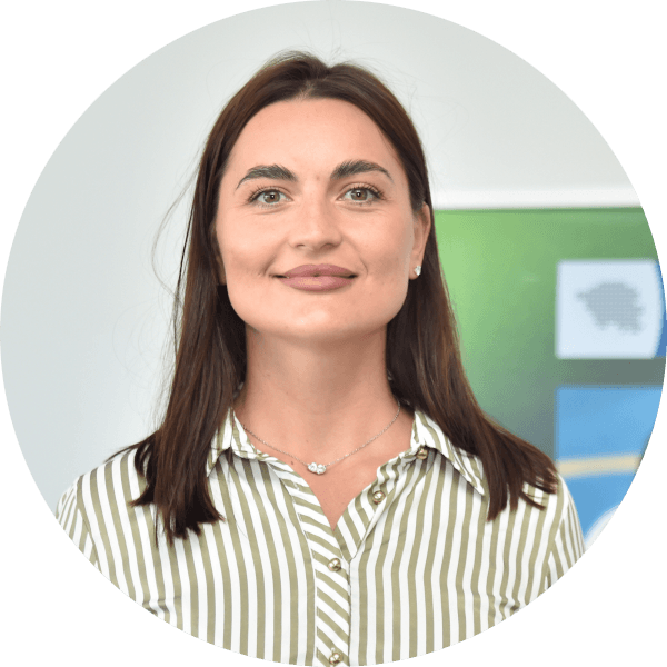 Ausbildngsbotschafterin Viktoriia Hurina (png) | Motiv Ausbildngsbotschafterin Viktoriia Hurina | © BEckerBredel, September 2025