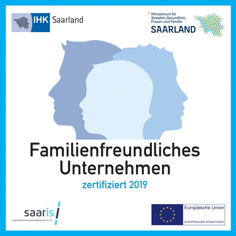 Gütesiegel Familienfreundliches Unternehmen (jpg) | Juli 2019 Gütesiegel Familienfreundliches Unternehmen (jpg) | Juli 2019